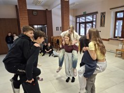 Szkolne zimowisko w Serpelicach nad Bugiem